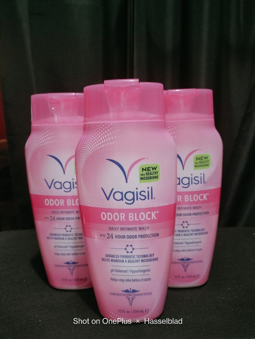 Vagisil Odor Block Daily Intimate Wash Trio - Pink